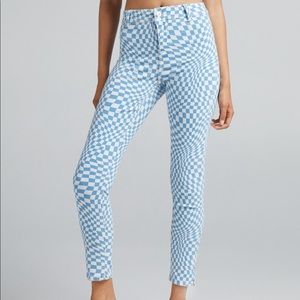 Women jeans printed